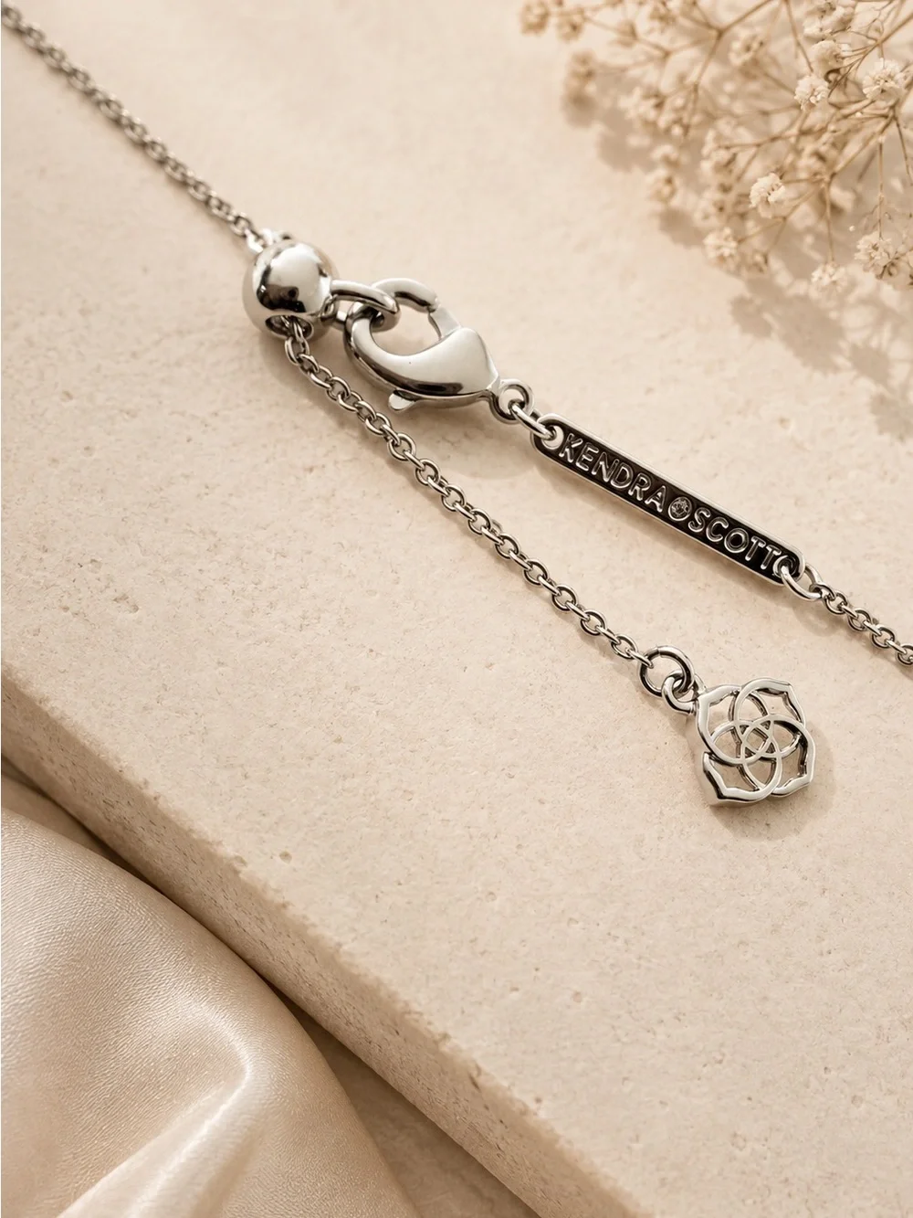 Kendra Scott Henley Pendant Necklace - Ivory/Silver
